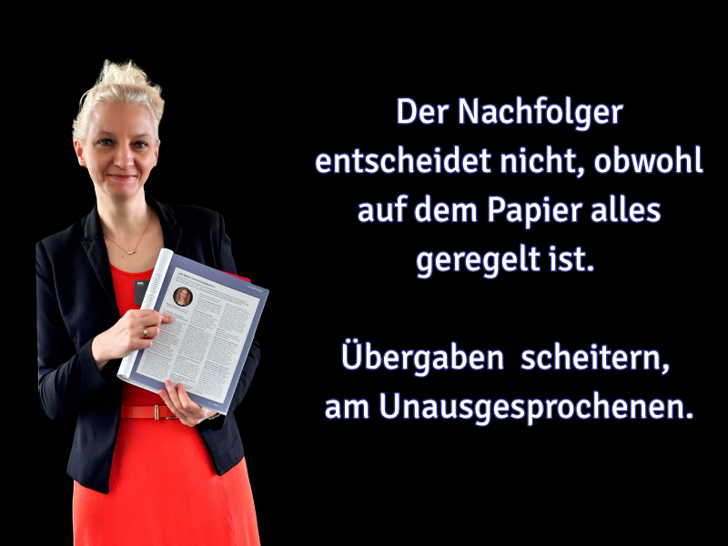 Der Nachfolger entscheidet nicht, obwohl auf dem Papier alles geregelt ist